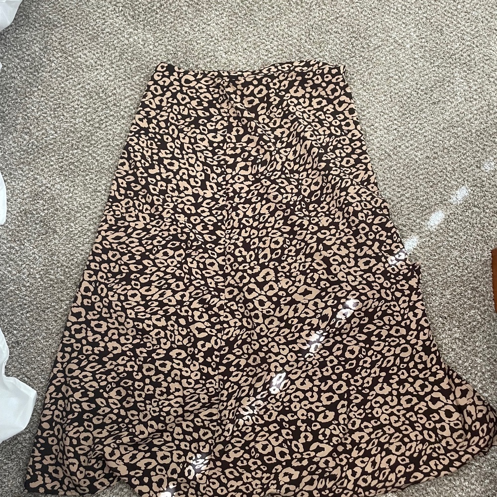 Light Cheetah Skirt